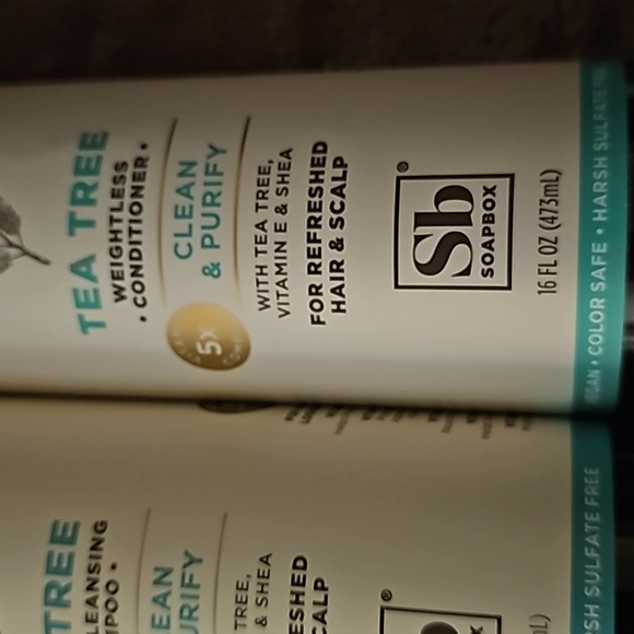 Tea tree shampoo and conditioner set - Picture 3 of 6